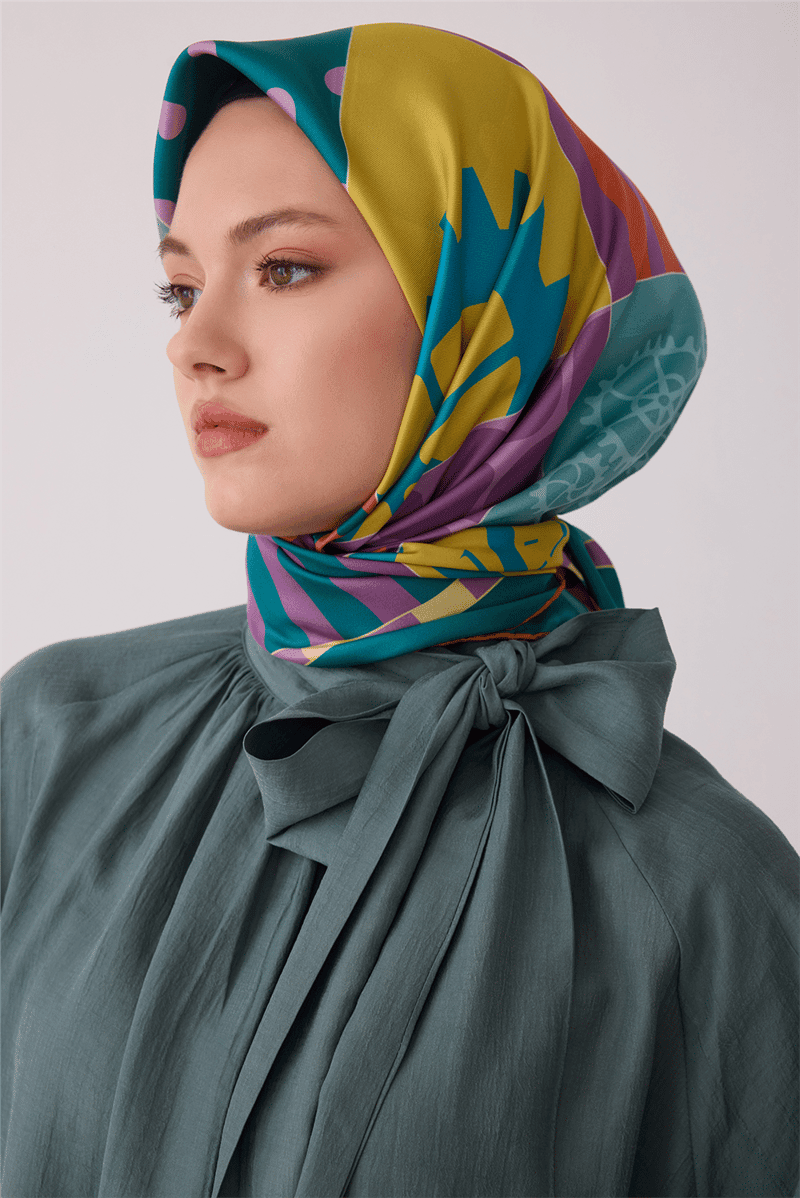 BELLİ EŞARP İPEK TİVİL 27K-BE-4409DT — 33