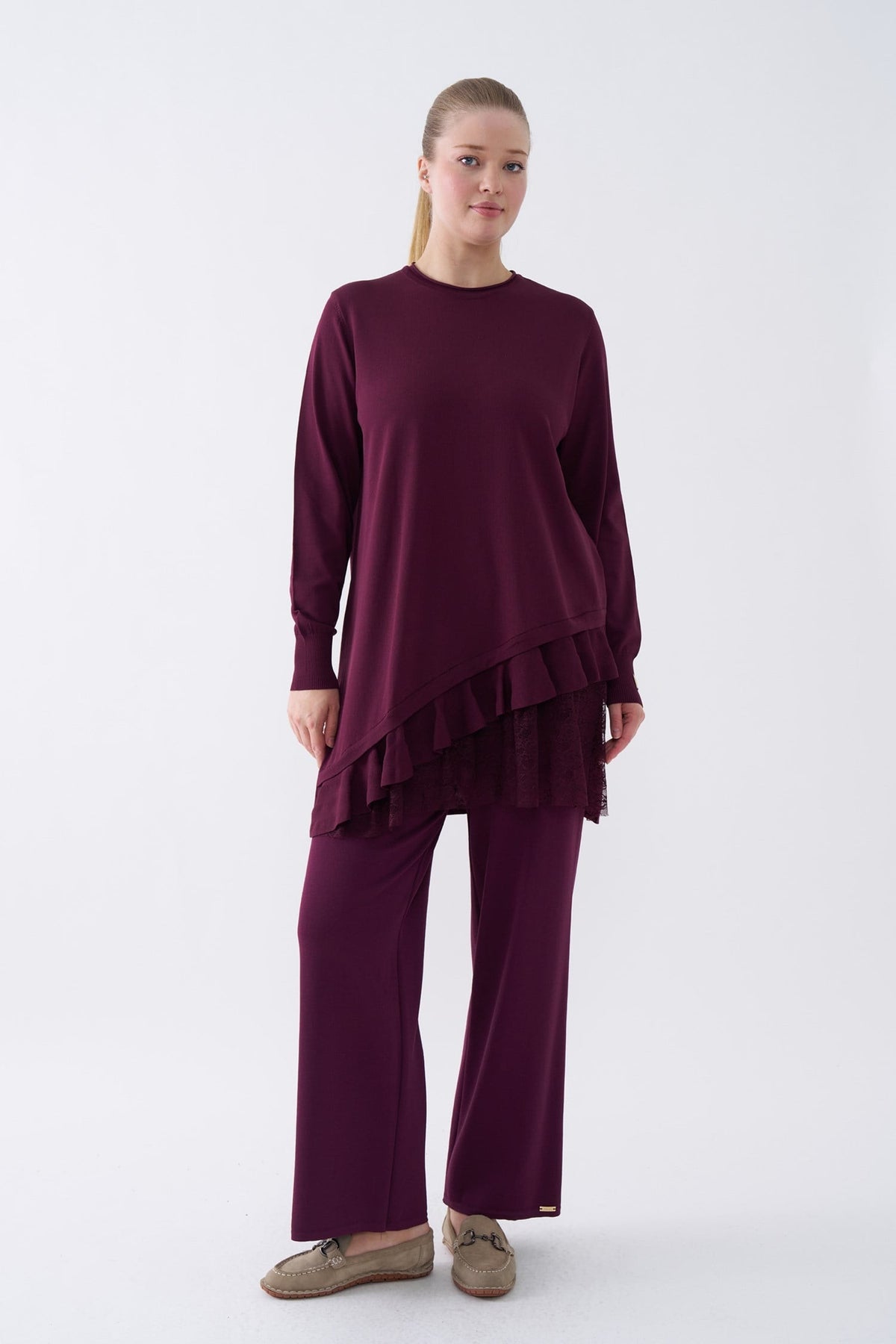NİLİWİ TUNİK 27K-Nİ-3166 — BORDO
