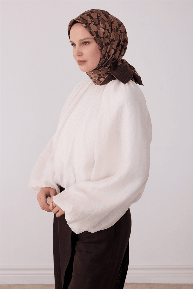BELLİ EŞARP İPEK TİVİL 27K-BE-4422DT — 57