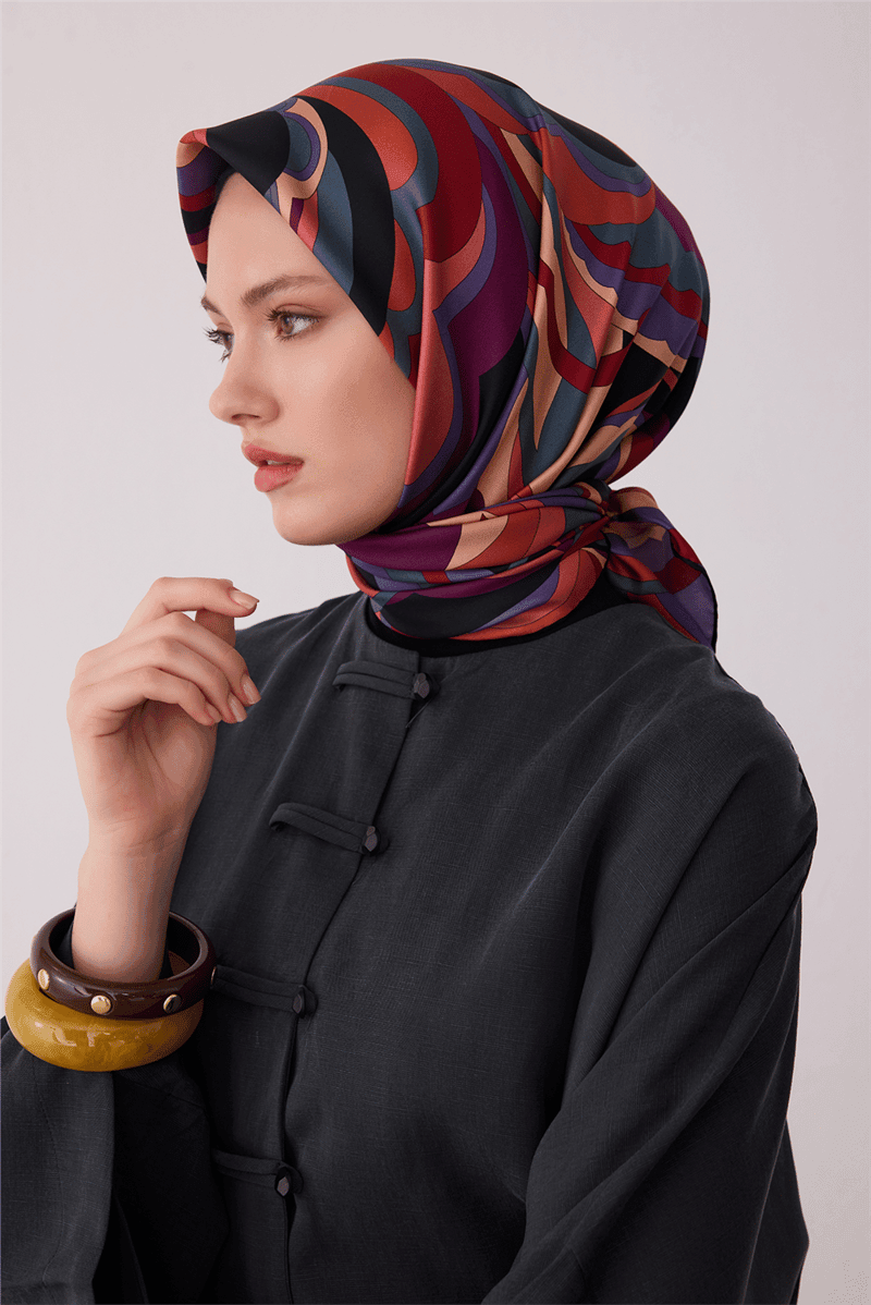 BELLİ EŞARP İPEK TİVİL 27K-BE-4414DT — 80