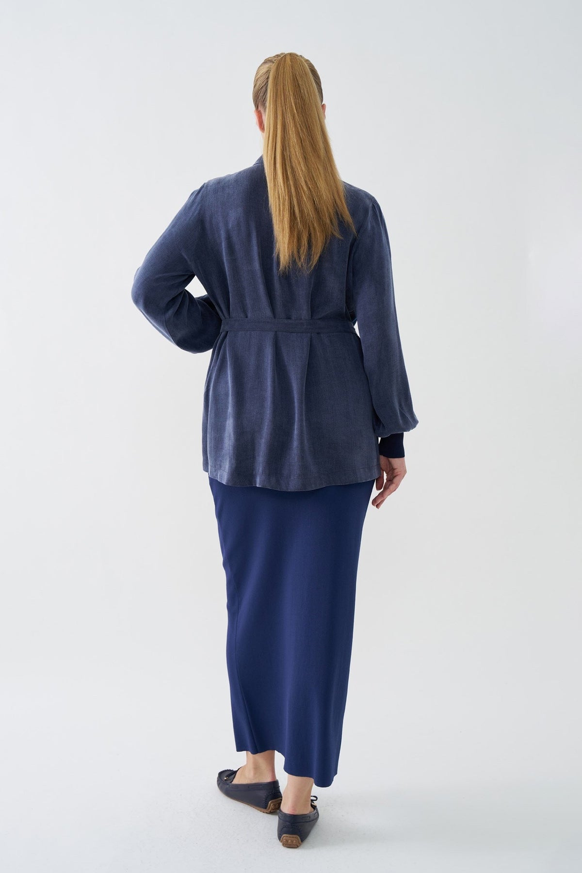 NİLİWİ GÖMLEK 27K-Nİ-3195 — LACİVERT