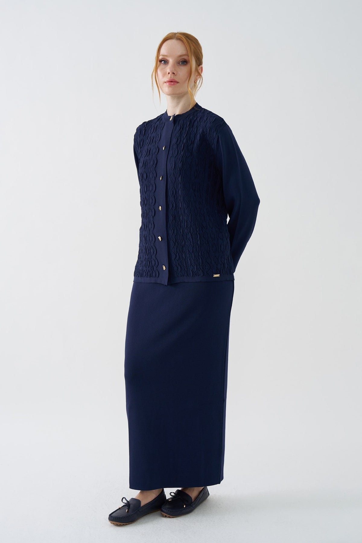 NİLİWİ HIRKA 27K-Nİ-3153 — LACİVERT