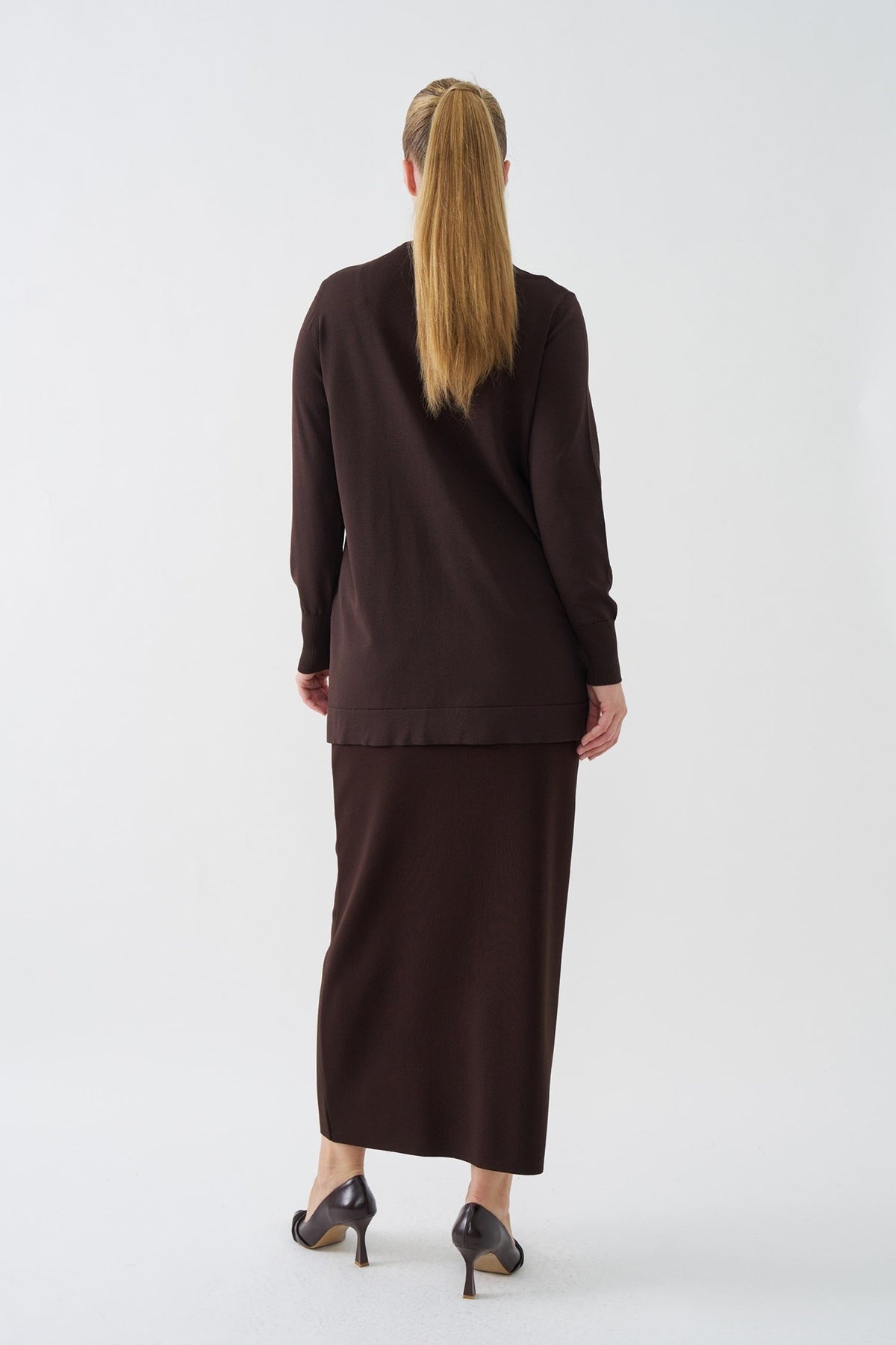 NİLİWİ TUNİK 27K-Nİ-3183 — KAHVE