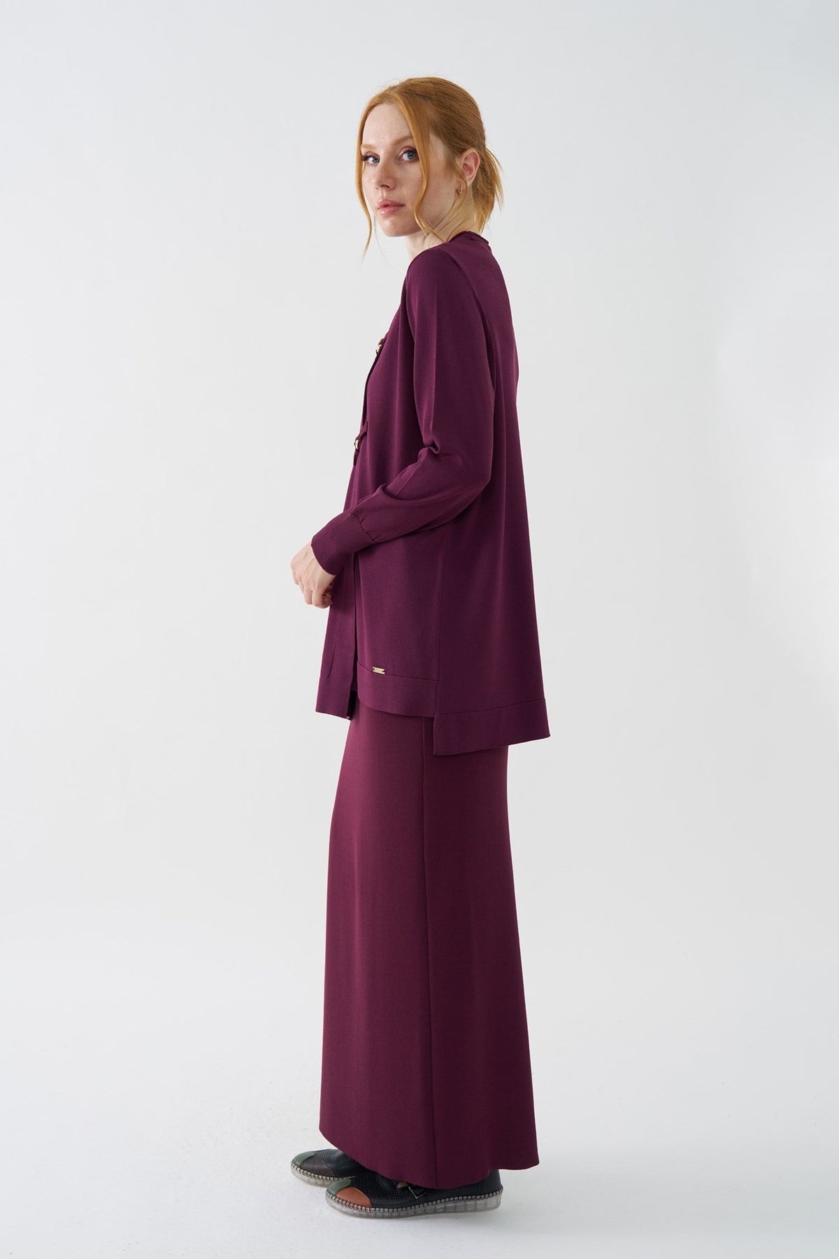 NİLİWİ TUNİK 27K-Nİ-3183 — BORDO