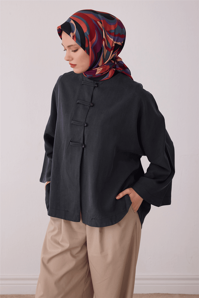 BELLİ EŞARP İPEK TİVİL 27K-BE-4414DT — 80