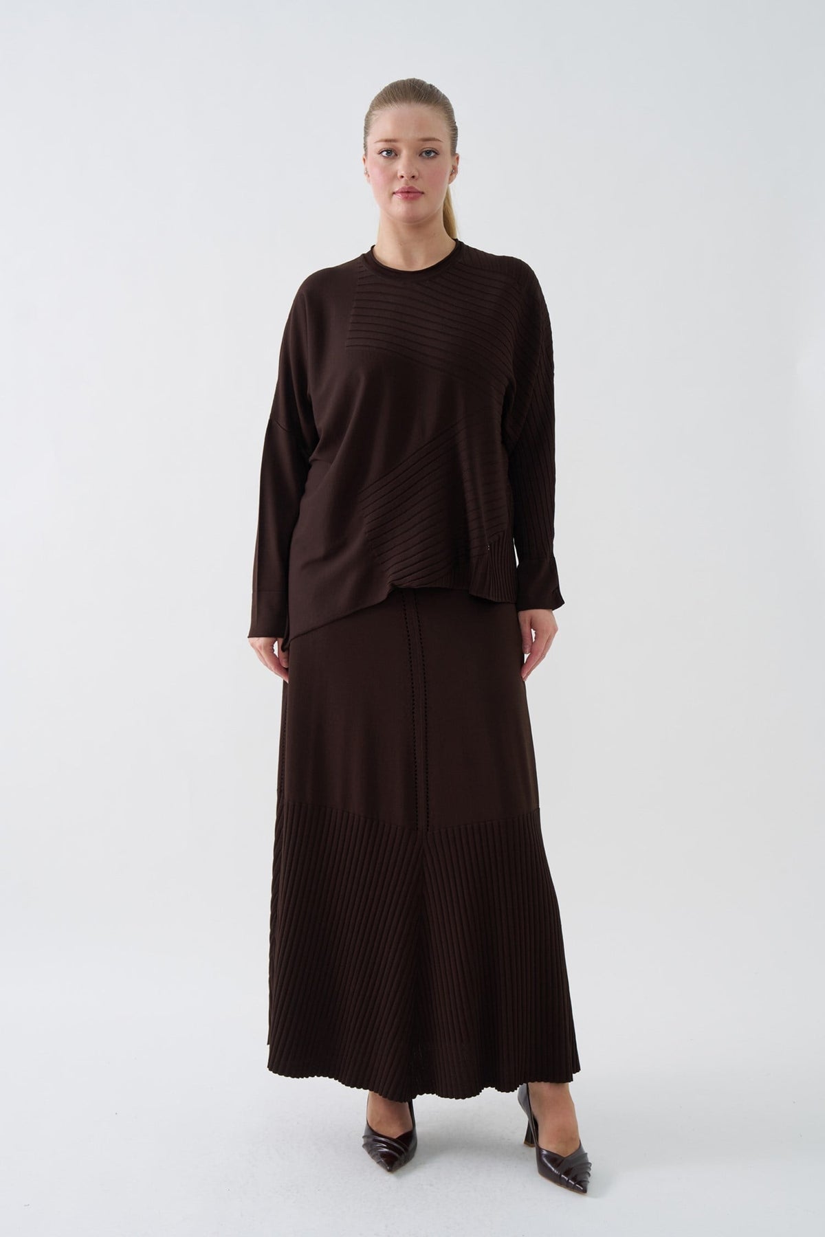 NİLİWİ ETEK 27K-Nİ-3196 — KAHVE