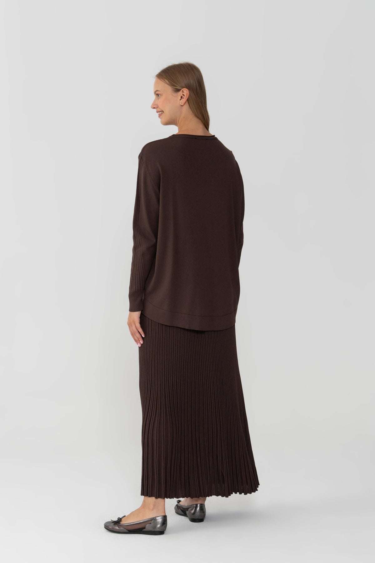 NİLİWİ ETEK 27K-Nİ-3021 — KAHVE