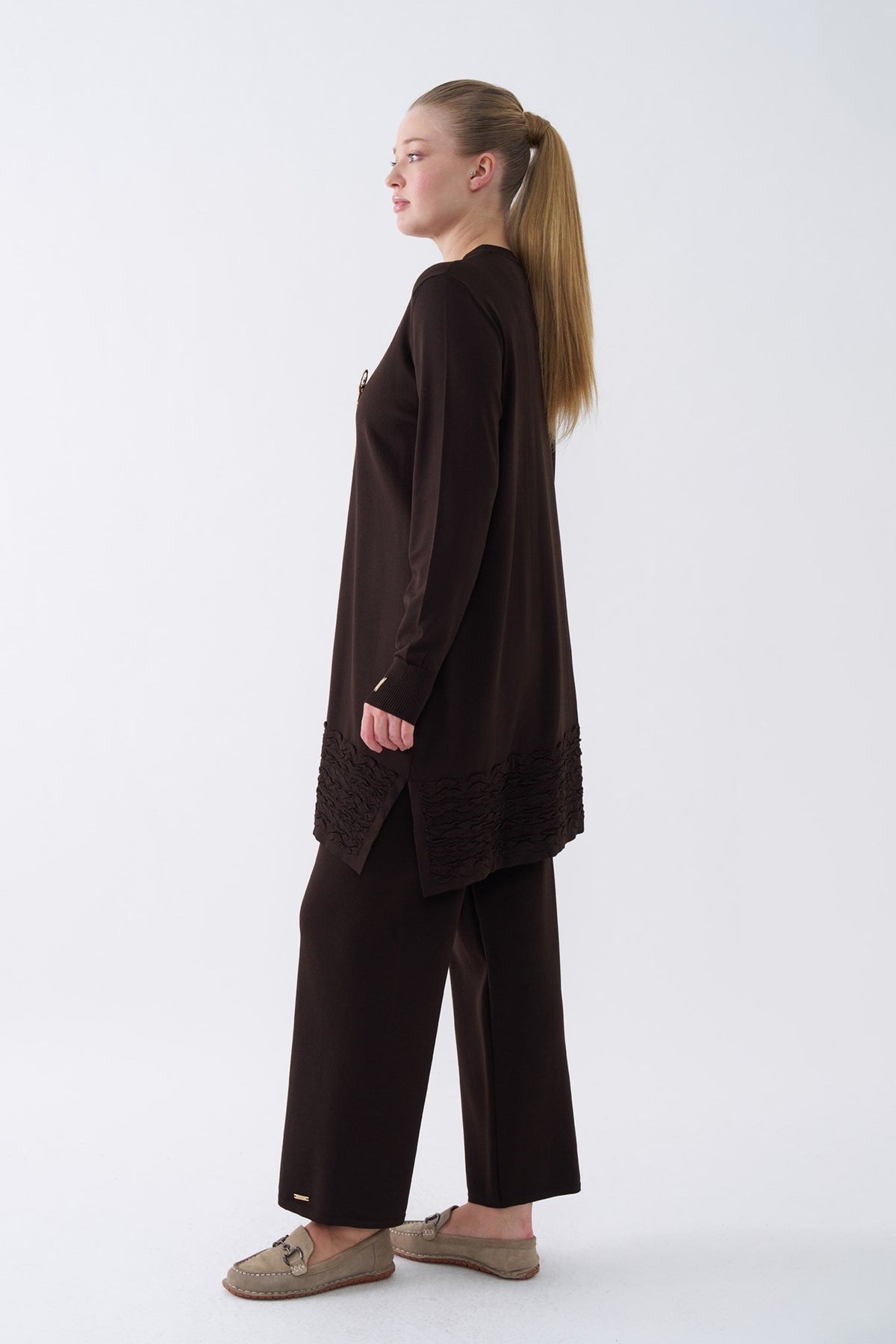 NİLİWİ TUNİK 27K-Nİ-3156 — KAHVE