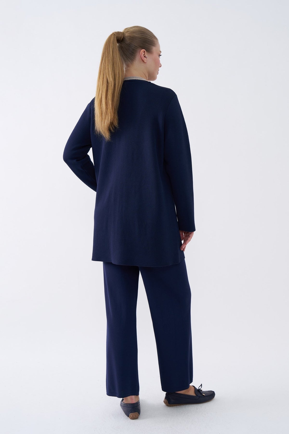 NİLİWİ HIRKA 27K-Nİ-3194 — LACİVERT-BEJ