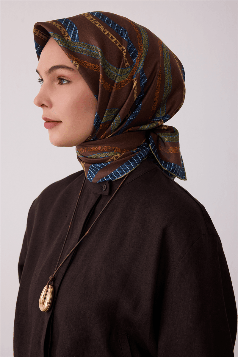 BELLİ EŞARP İPEK TİVİL 27K-BE-4424DT — 34