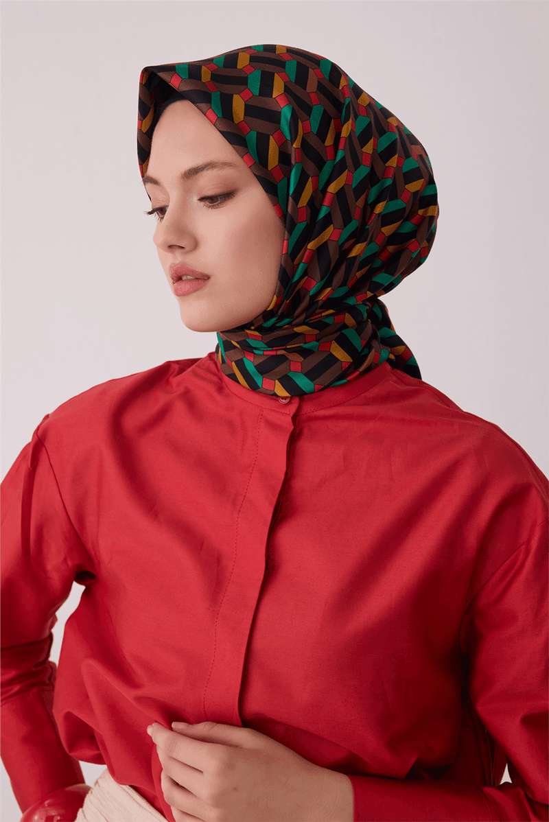BELLİ EŞARP İPEK TİVİL 27K-BE-4407DT — 55