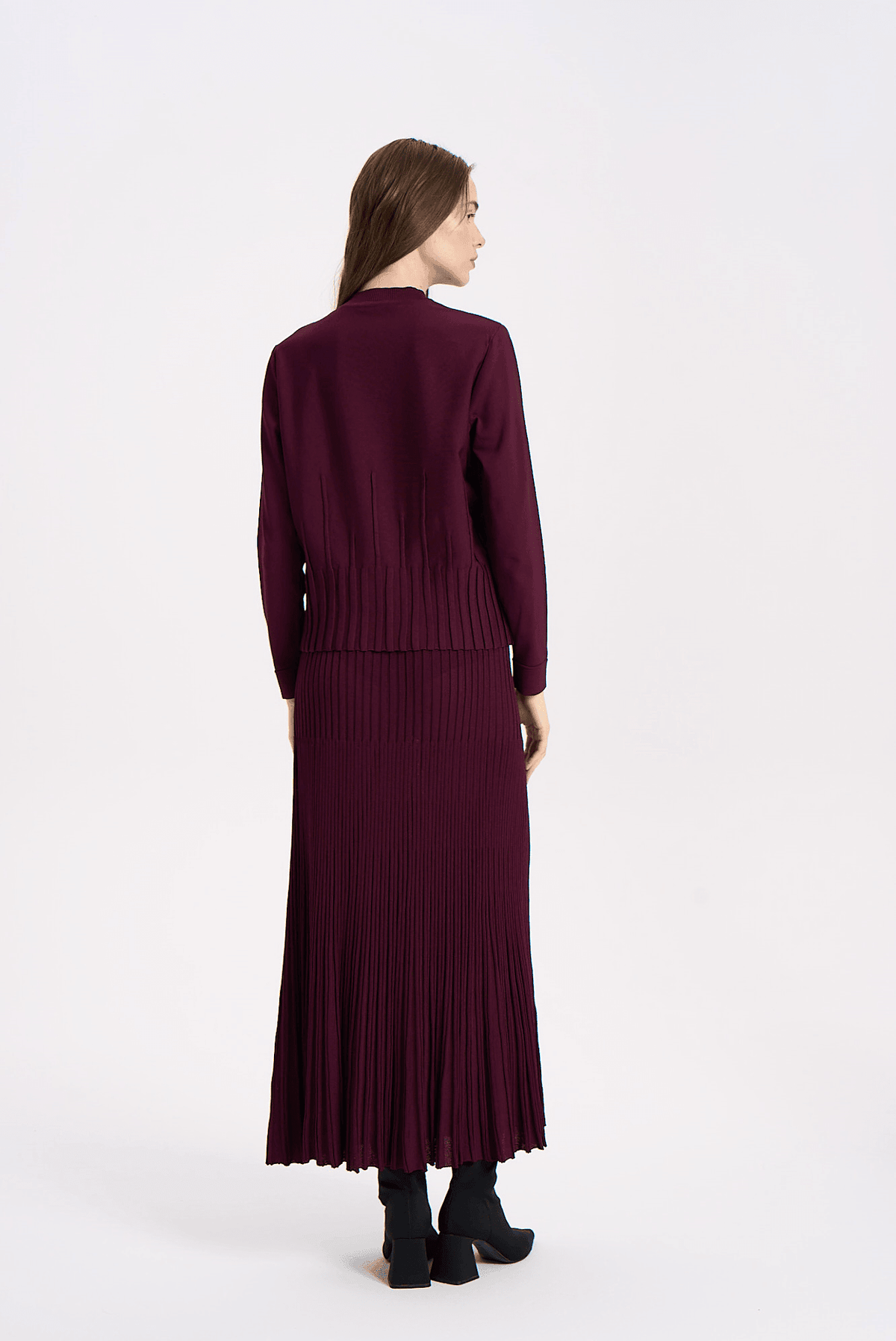 NİLİWİ ETEK 27K-Nİ-3021 — BORDO
