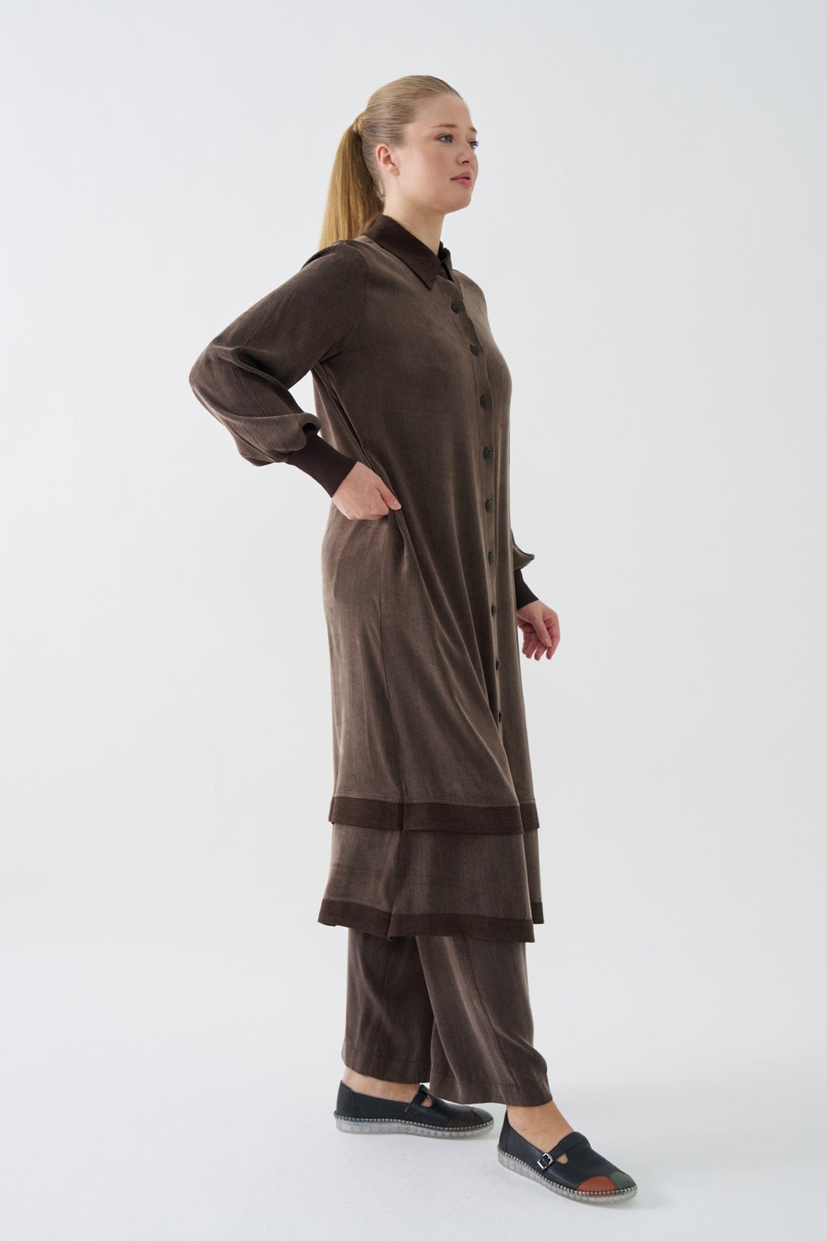 NİLİWİ KAP 27K-Nİ-3178 — KAHVE