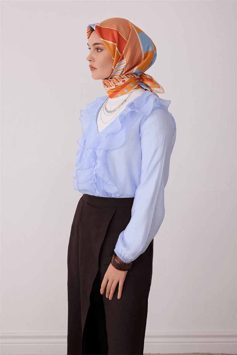 BELLİ EŞARP İPEK TİVİL 27K-BE-4401DT — 80
