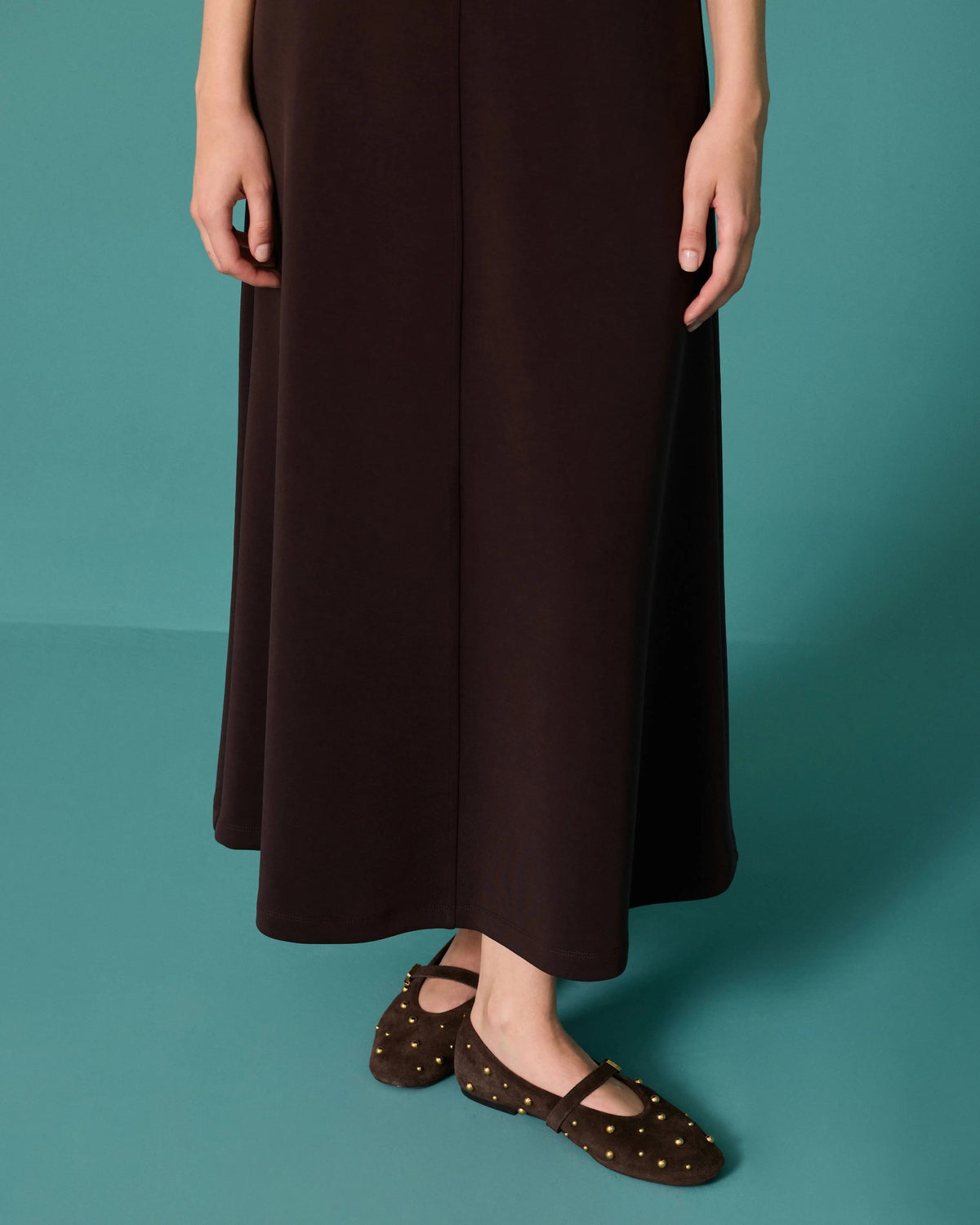 SEÇİL ETEK 27K-SE-2621611018 — KAHVE