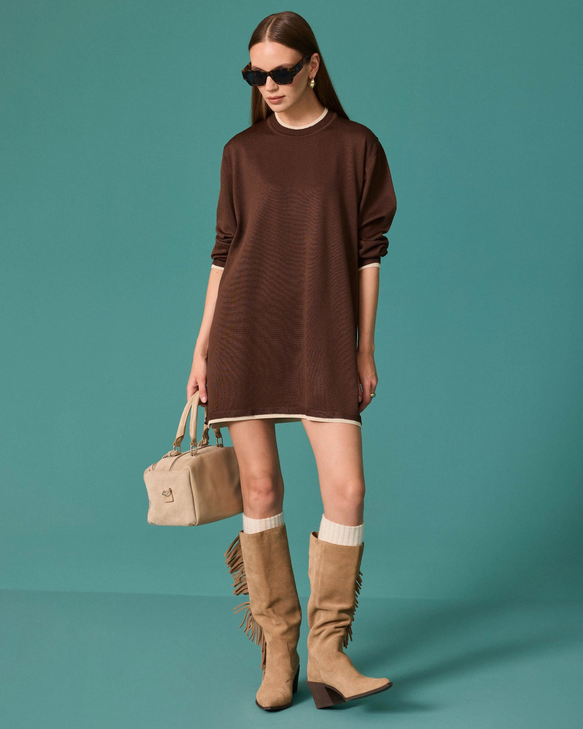 SEÇİL TUNİK 27K-SE-2621711019 — KAHVE