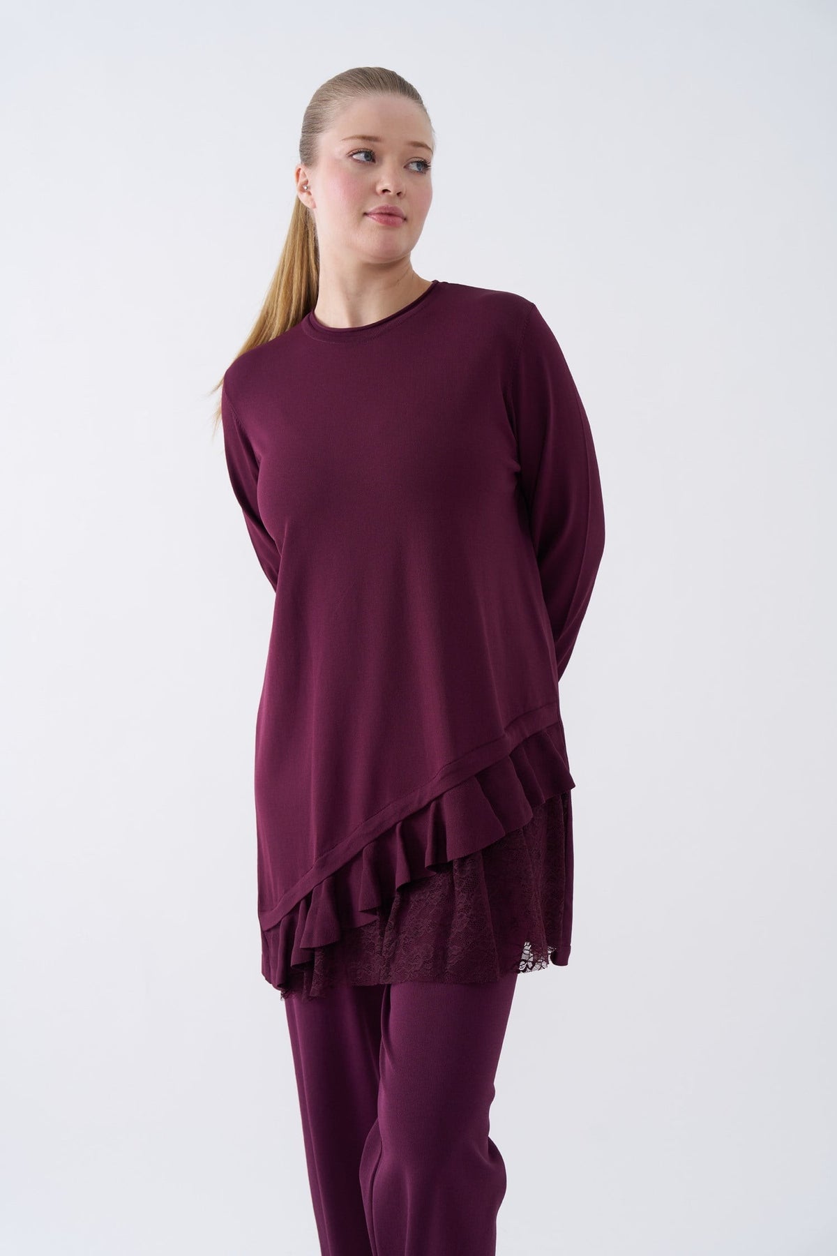 NİLİWİ TUNİK 27K-Nİ-3166 — BORDO