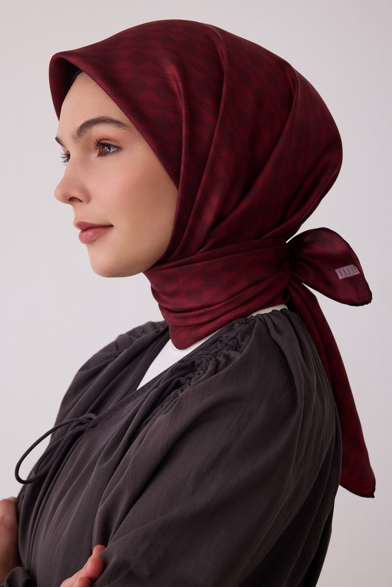BELLİ EŞARP İPEK TİVİL 27K-BE-4425DT — 52