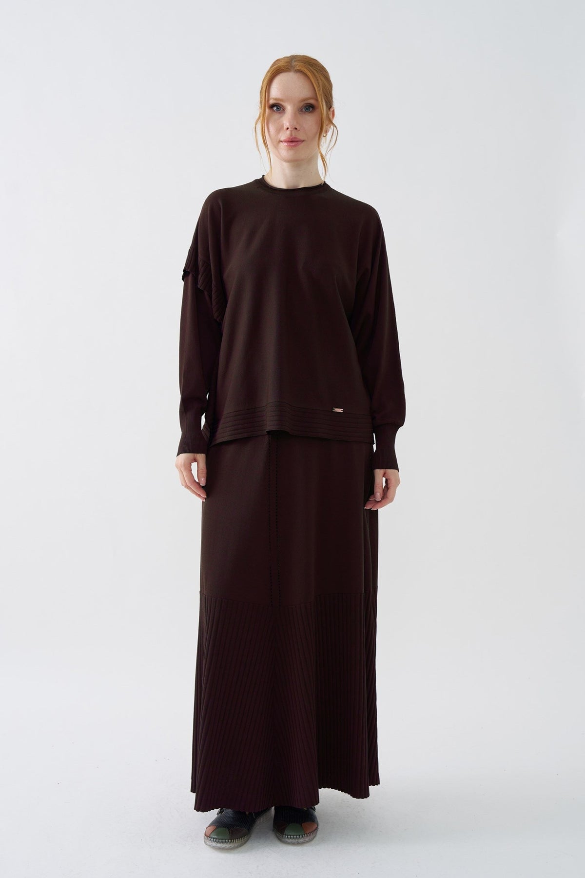 NİLİWİ ETEK 27K-Nİ-3196 — KAHVE