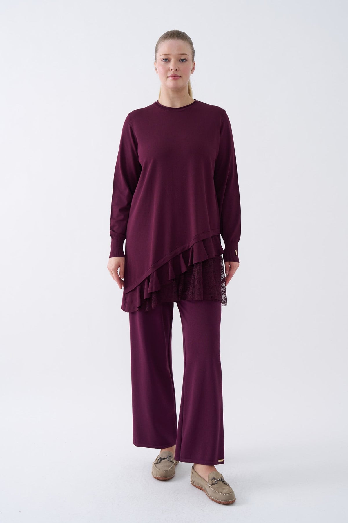 NİLİWİ TUNİK 27K-Nİ-3166 — BORDO