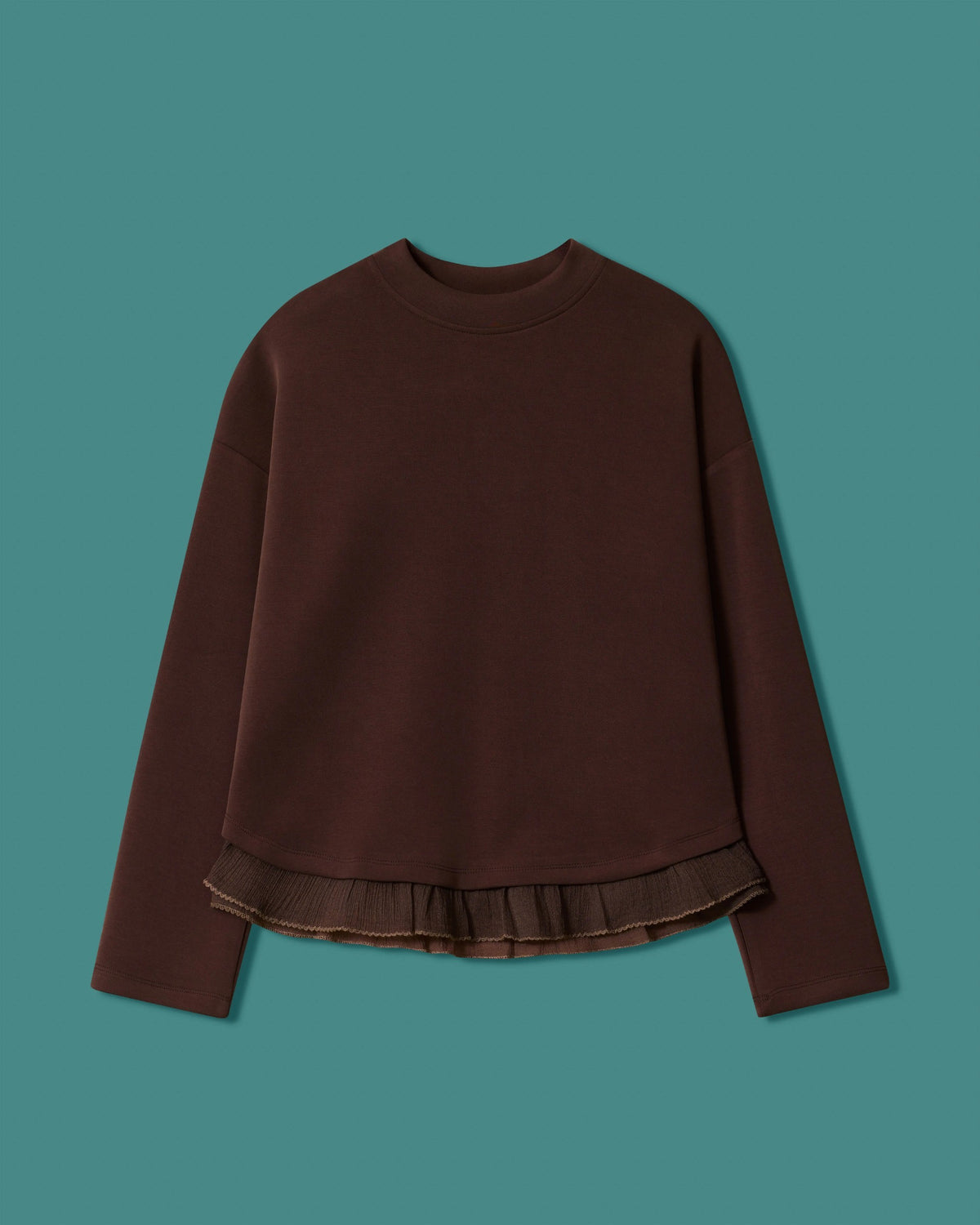SEÇİL SWEATSHİRT 27K-SE-2622311009 — KAHVE