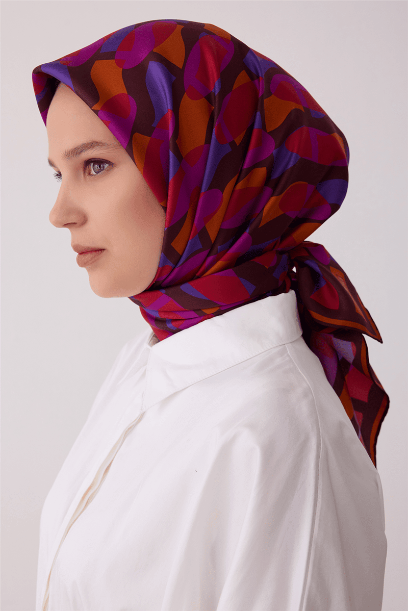 BELLİ EŞARP İPEK TİVİL 27K-BE-4420DT — 01