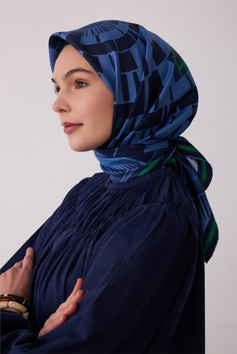 BELLİ EŞARP İPEK TİVİL 27K-BE-4411DT — 80