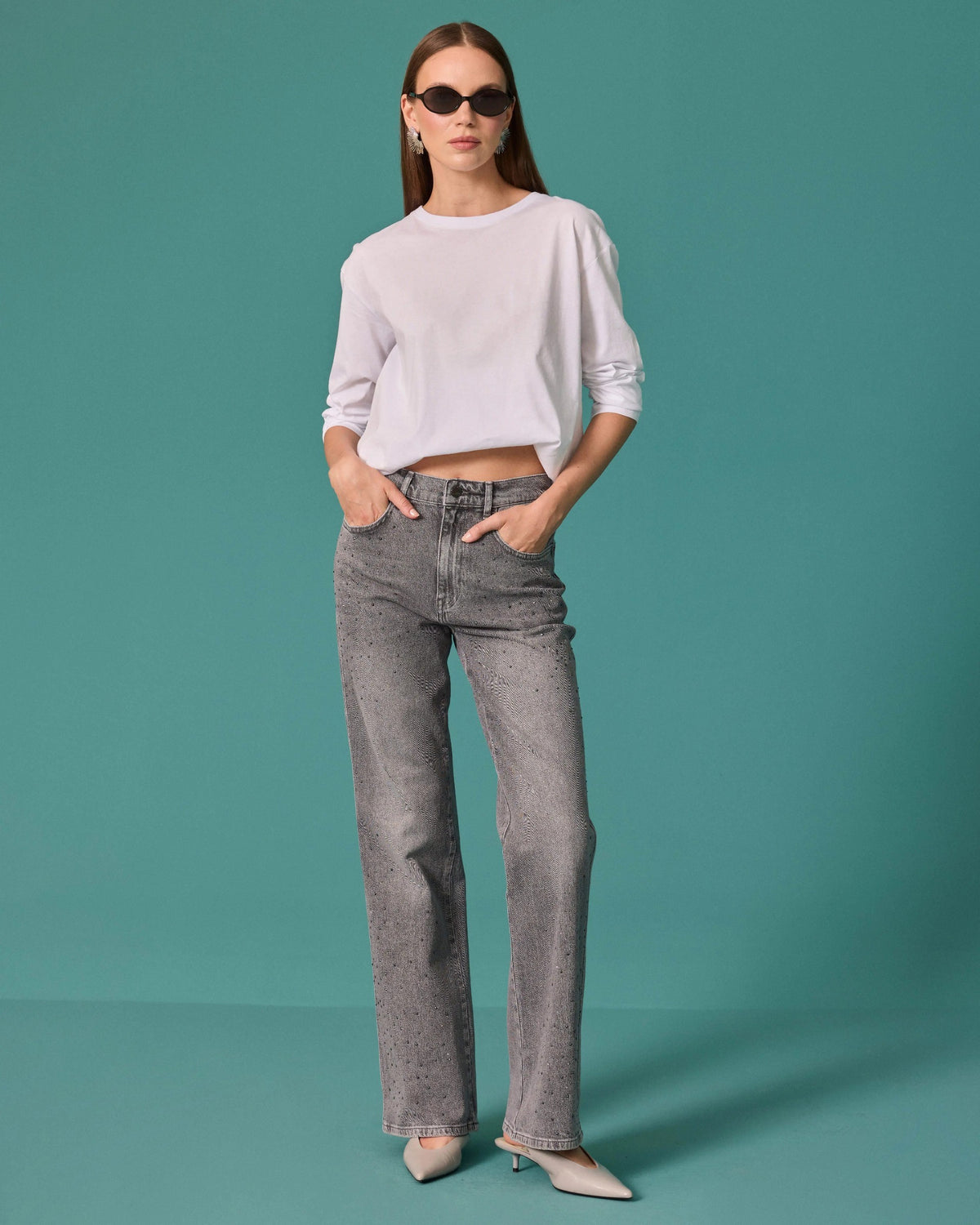 SEÇİL PANTOLON 27K-SE-2622211005 — GRİ