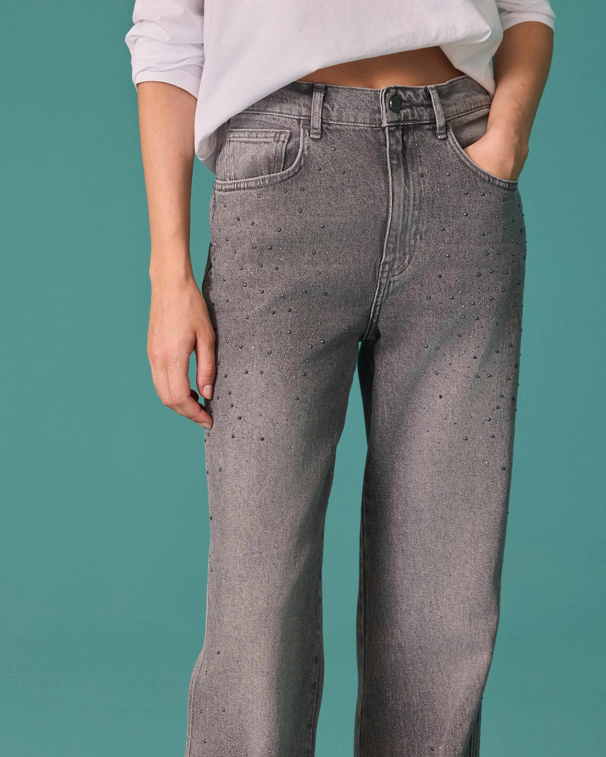 SEÇİL PANTOLON 27K-SE-2622211005 — GRİ
