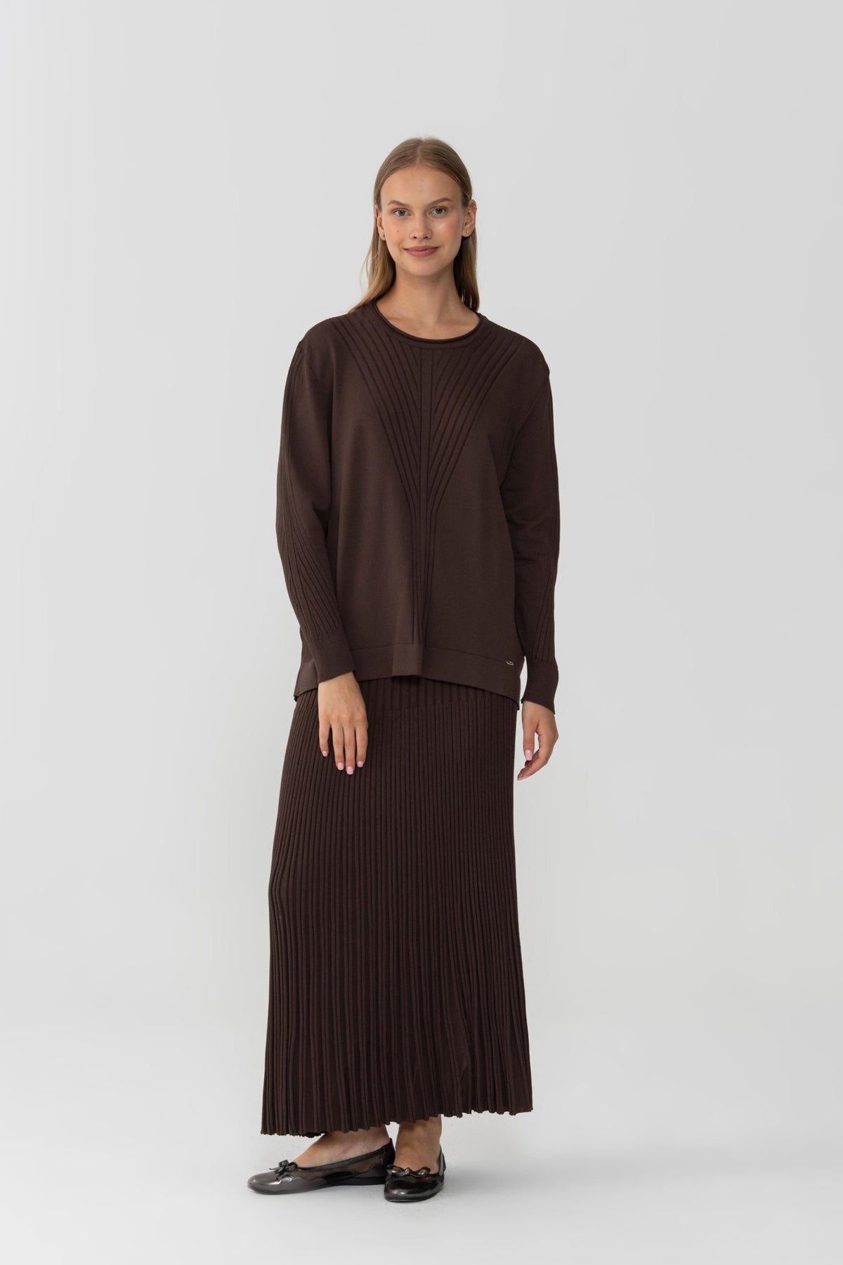 NİLİWİ ETEK 27K-Nİ-3021 — KAHVE