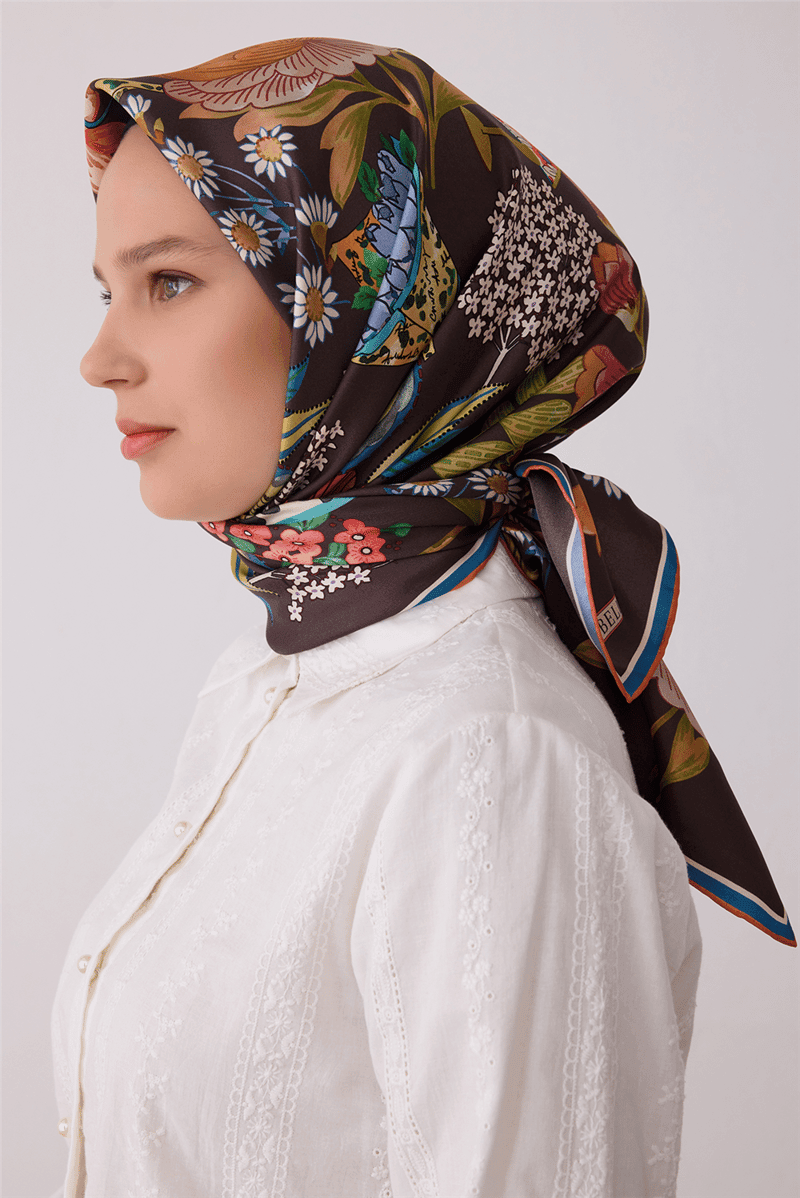 BELLİ EŞARP İPEK TİVİL 27K-BE-4415DT — 35