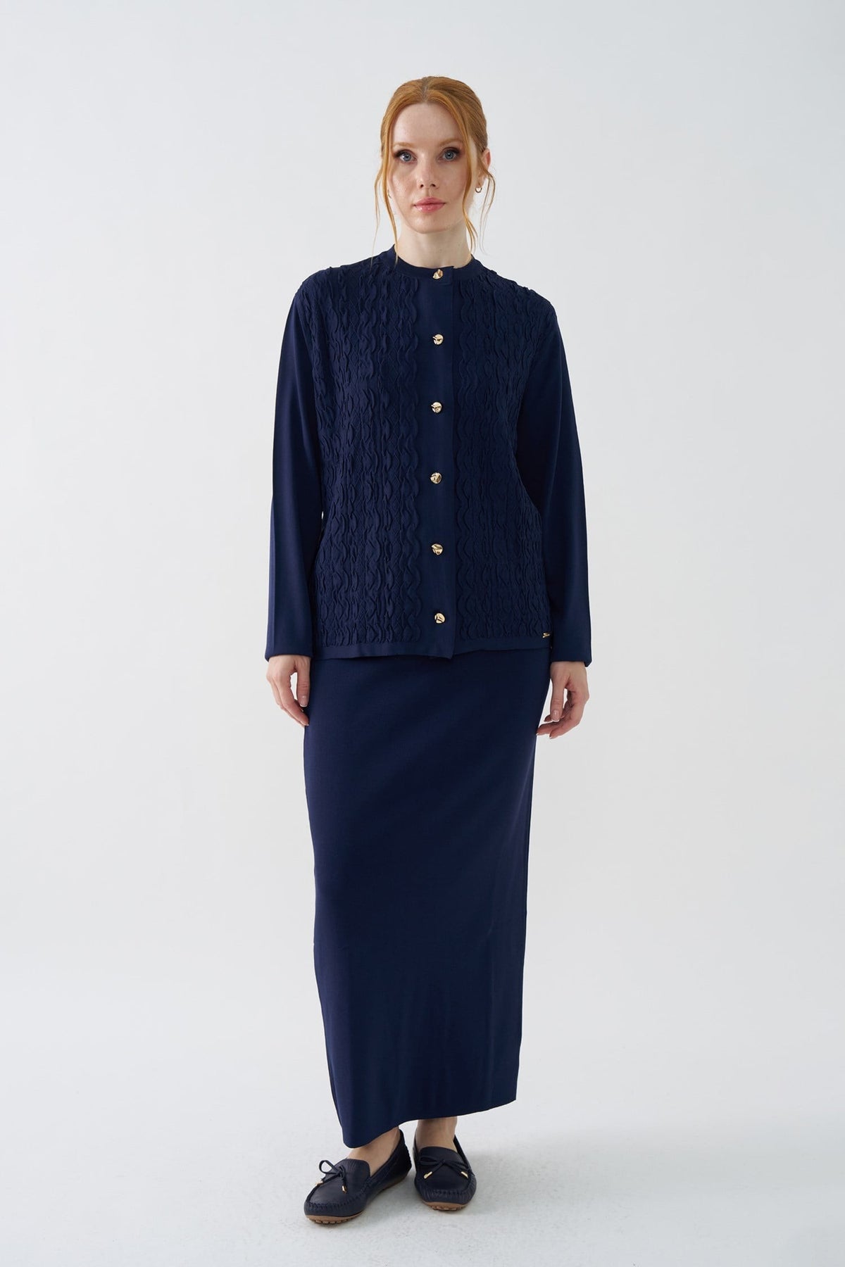 NİLİWİ HIRKA 27K-Nİ-3153 — LACİVERT