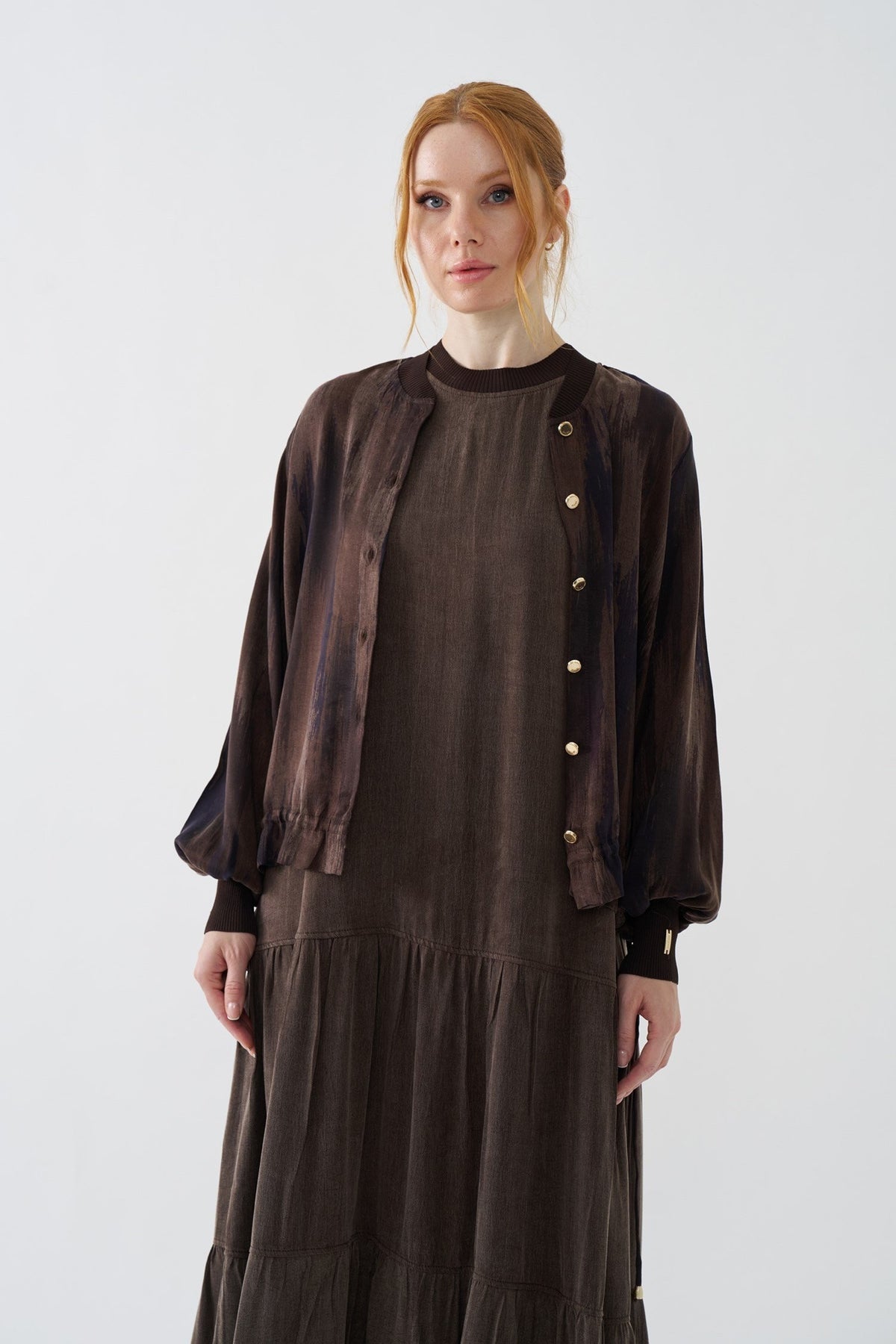 NİLİWİ TAKIM 27K-Nİ-3174 — KAHVE